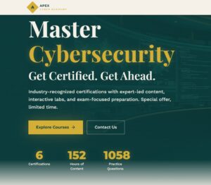 Become an expert in cyber security! 